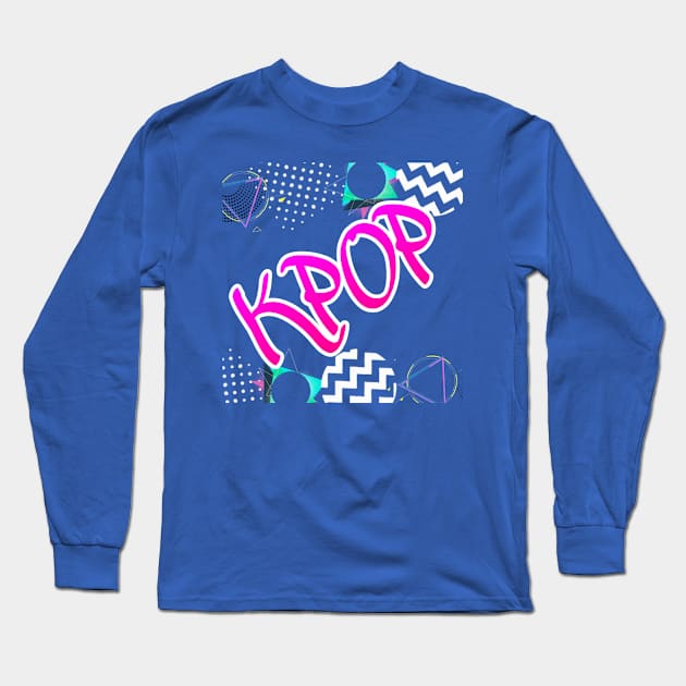 Kpop Long Sleeve T-Shirt by Xenia's Clothing